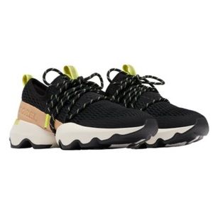 SOREL Kinetic Leather & Mesh Platform Sneakers sz 8